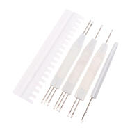 Kit De Herramientas Para Máquina De Tejer a 5 Agujas Retráctil/Apuntar/Pulverizador Herramienta De Transferencia De Hilo JETTING - details 6