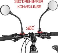 Espejo Retrovisor Bicicleta (izquierdo+derecho) Negro Nuevo , ENVIO 24H - details 5