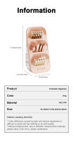 Caja De Almacenamiento Para Maquillaje UFORU Con Inserto Inclinado Para Escritorio Estilo Coreano Ecológico Cuidado De La Piel Lápiz De Cejas Labial Cepillo De Maquillaje Y Tubo - details 11