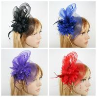 Pinza De Pelo Con Plumas Y Perlas Accesorio De Boda Para Mujer Adorno Para Cabello De Fiesta Y Danza Latina - details 11