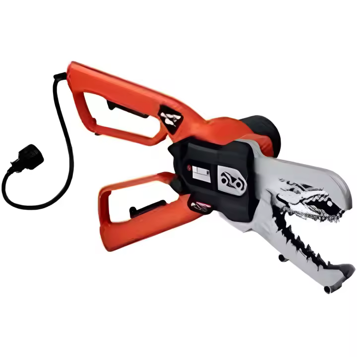 Sierra Podadora Black+Decker GK1000-QS - Potente Motor 550W - Corte Preciso y Eficiente - 1