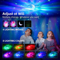Proyector De Galaxia Y Astronauta Bluetooth Luz Nocturna LED Para Dormitorio Decoración De Hogar Regalo Para Niños Luz De Noche Estelar Y Luna - details 1