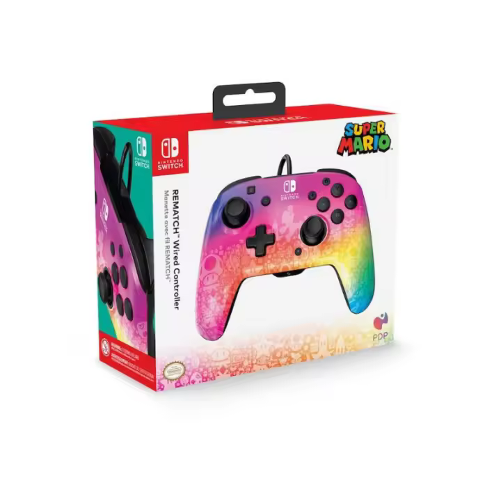 Mando Rematch Wired Controller Star Spectrum Licenciado  - PDP - Nintendo Switch - 1