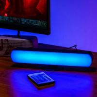 Lámpara De Mesa LED RGB Con Control Remoto Para Decoración De Habitación Y Gaming Luz Nocturna Sincronizada Con Música Para TV Y Escritorio - details 6