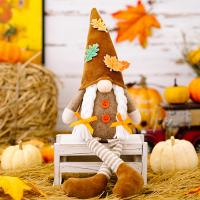 Adornos De Peluche De Gnome Y Calabaza Para Decoración De Navidad Y Agradecimiento Otoño Tamaño Único Decoraciones Swedes Nisse Elf Dwarf - details 7