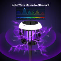 Lámpara Solar LED Repelente De Mosquitos Impermeable Con Atrayente Externo Para Trampa De Mosquitos En Jardín Y Patio Exterior - details 3