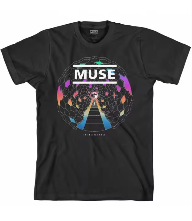 MUSE Resistance Moon Camiseta Licencia Oficial Manga Corta MUSETS10MB - 1