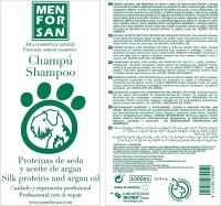 MENFORSAN - CHAMPU PROTEINA DE SEDA Y ACEITE DE ARGÁN DE 5 LITROS - details 0