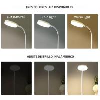 Lámpara De Escritorio LED Portátil Con Protección Ocular 3 Modos De Ajuste USB Táctil Para Dormitorio Estudio Lectura De Estudiantes - details 0