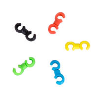 ZTTO 10pcs Cable De Frenado Y Cambio Para Bicicleta MTB Y Carretera Anillas Rotativas C-Clavos Piezas De Montaña - details 5