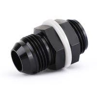 Conector De Celula De Combustible Con Tornillo Y Aro Negro Para Auto Piezas De Aluminio AN6 AN8 AN10 AN12 JIAX Auto Partes - details 0