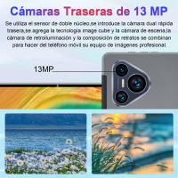 2025 Versión Global,Tablet Android 5G, 10,1 Pulgadas, 14 Núcleos,Nueva Red, 20000mAh,16GB + 1TB, Android 13,0, Wifi - details 5