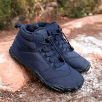 Zapatos De Senderismo Para Hombre Antideslizantes Botas De Nieve De Alta Calidad Algodón Talla Grande 36-47 Para Trekking - details 20