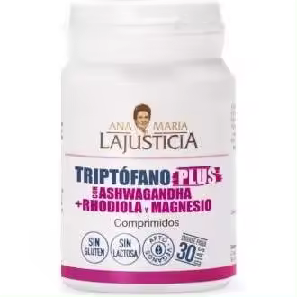 Ana Maria Lajusticia Triptófano Plus Con Ashwagandha + Rhodiola Y Magnesio 60Comp - 1