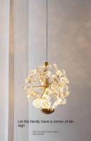 Cabecera LED De Cristal Imitación Con Lámpara Colgante Moderna Creativa Para Restaurante Comedor Dormitorio Iluminación Interior - details 10