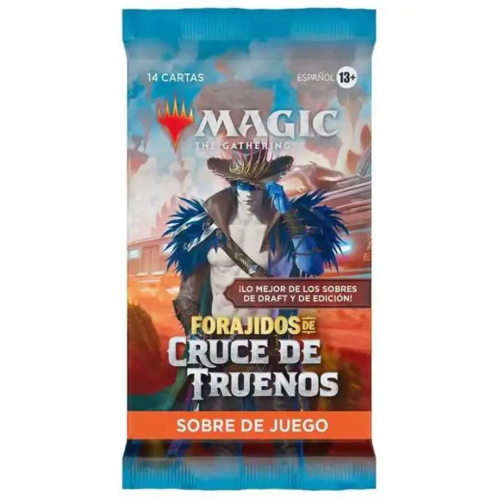 [ESPAÑOL] Magic The Gathering Forajidos de Cruce de Truenos Sobre de Juego - 1