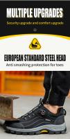 Botas de Seguridad Impermeables Suela de Goma Antideslizante Protección de Trabajo para Hombres y Mujeres Zapatos de Salud y Servicio - details 1