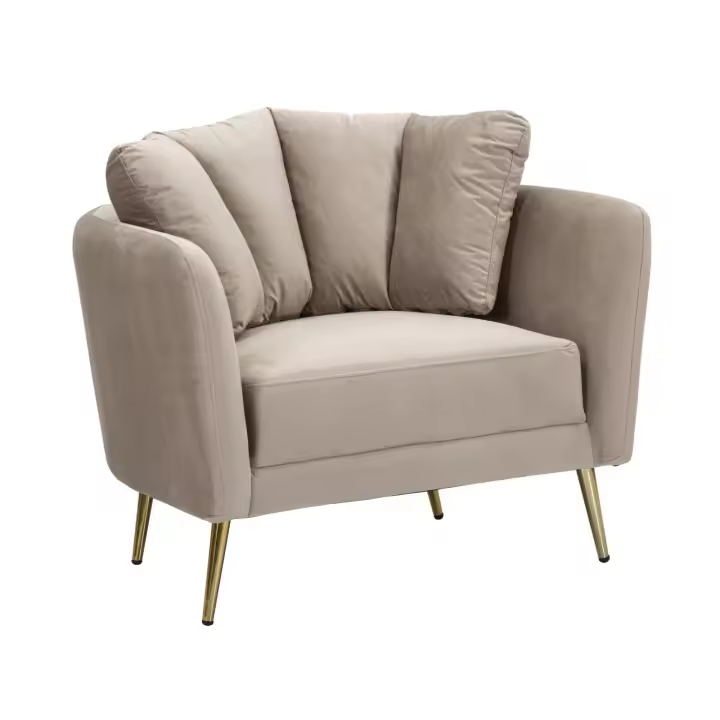 Silla MF325, Madeira, Gris, 88x77x74 cm - 1