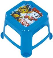 Arditex - Taburete bajo infantil apilable con dibujo PATRULLA CANINA con asiento acolchado y con medidas de 27x27x21cm apto para baño, cocina, habitación, para interior o exterior - details 0