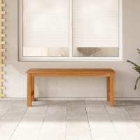 vidaXL Banco de jardín de madera maciza de teca 114 cm - details 2