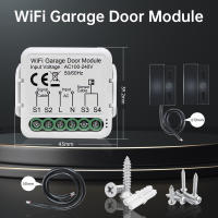 Controlador De Puerta De Garaje Inteligente Tuya Zigbee/WiFi Con Control Remoto Por Voz Compatible Con Alexa Y Google Home Assistant - details 0