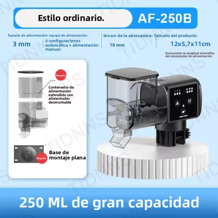 Jebao Alimentador Automático Ajustable Con Pantalla LCD Para Acuario Timer Para Alimentación De Peces Accesorios De Acuario - 1