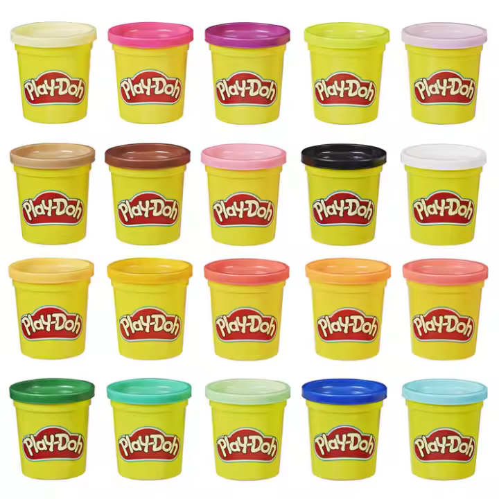 PLAYDOH PACK 20 BOTES PLASTELINA  (31155744) HASBRO - 1