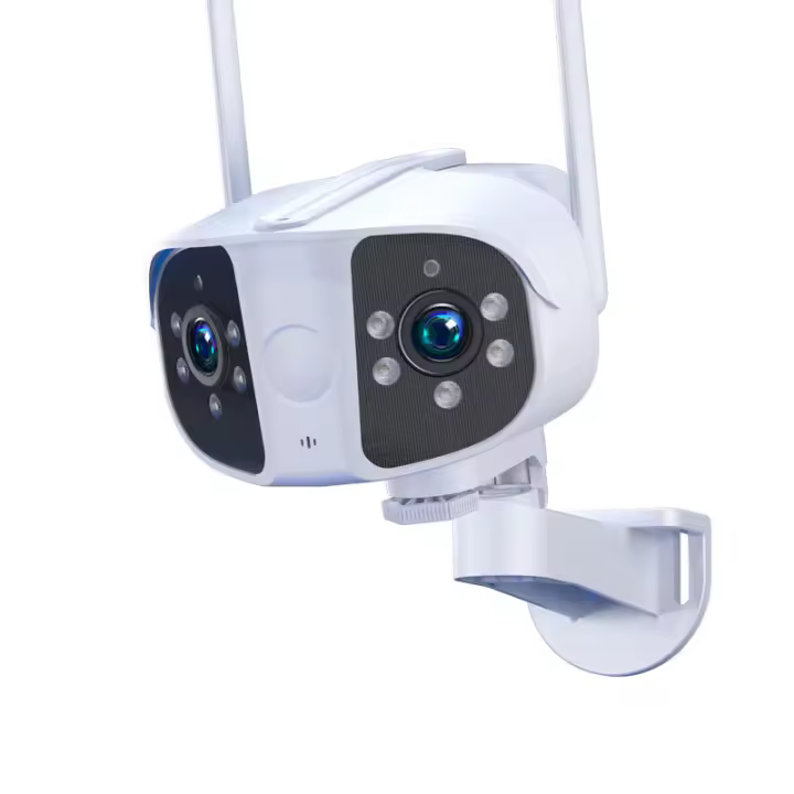 Cámara IP BESDER 8MP Exterior Con Visión Nocturna Y Ángulo Amplio De 180° 4K CCTV Wifi Monitorización Detección Humana IPC360 Hogar - 1