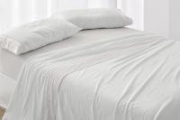 Juego de Sábanas  Modelo 541 50% Algodón de Burrito Blanco – Suavidad, Estilo y Confort para tu Dormitorio. - details 5