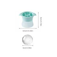 Molde De Hielo Redondo Para Whiskey De Silicona 1 Pieza Herramienta De Cocina Para Cubitos De Hielo Y Bricos Ecológico - details 5