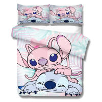 Funda De Edredón Anime Lilo & Stitch Tamaño Cama Individual Doble Reina King 3D Impresión Jovenes Niños Y Niñas Conjunto De Ropa De Cama - details 6