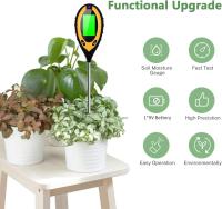 Nueva Medidor De pH Del Suelo 3/4 En 1 Prueba De Luz Humedad Ácida Para Plantas Jardín Flores Kit De Prueba De Suelo - details 11