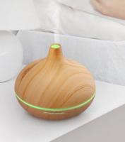 5V USB cross-border wood grain essential oil humidifier large fog volume household seven colors automatic large fog volume onion model humidifier - details 3