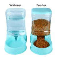 Dispensador Automático De Alimentos Para Mascotas 3.8L Material PP Gran Tamaño Para Gatos Y Perros Cuenco De Agua Automático - details 3