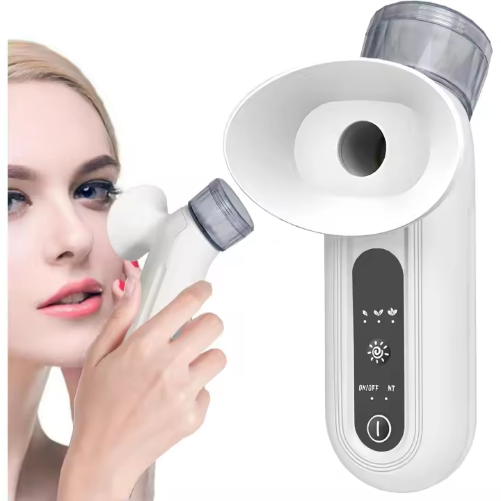 Spray de vapor para ojos secos, vaporizador facial, tratamiento ocular, mascarillas térmicas portátiles para ojos, mini vaporizador ocular, limpiador a vapor limpiador y calmante. - 1