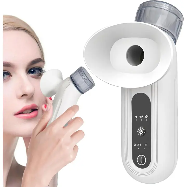Spray de vapor para ojos secos, vaporizador facial, tratamiento ocular, mascarillas térmicas portátiles para ojos, mini vaporizador ocular, limpiador a vapor limpiador y calmante. - 1