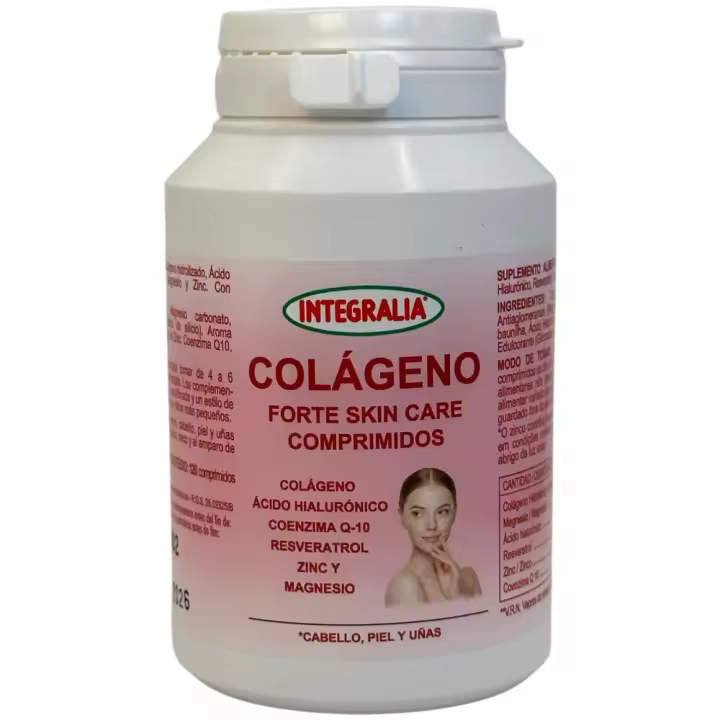 COLÁGENO FORTE SKIN CARE 120 Comprimidos de Integralia - 1