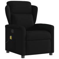 vidaXL Sillón de masaje reclinable de tela en color Gris nube/Negro/Marrón y más - details 1
