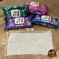 Quibropets Pack 3 paquetes Toallitas Higienizantes para Perros, Gatos y Cachorros Frangancia Aloe Vera. 120 uds - details 0