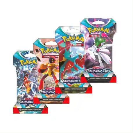 Pokemon Sobre de Cartas Pokémon Scarlet & Violet 4 Paradox Rift Inglés - 1