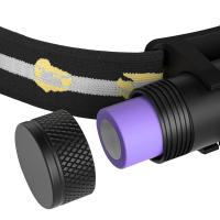 Linterna Frontal LED Mini De Alta Potencia Recargable USB Tipo-C Luz Blanca Roja Para Camping Cazalampara Impermeable - details 3