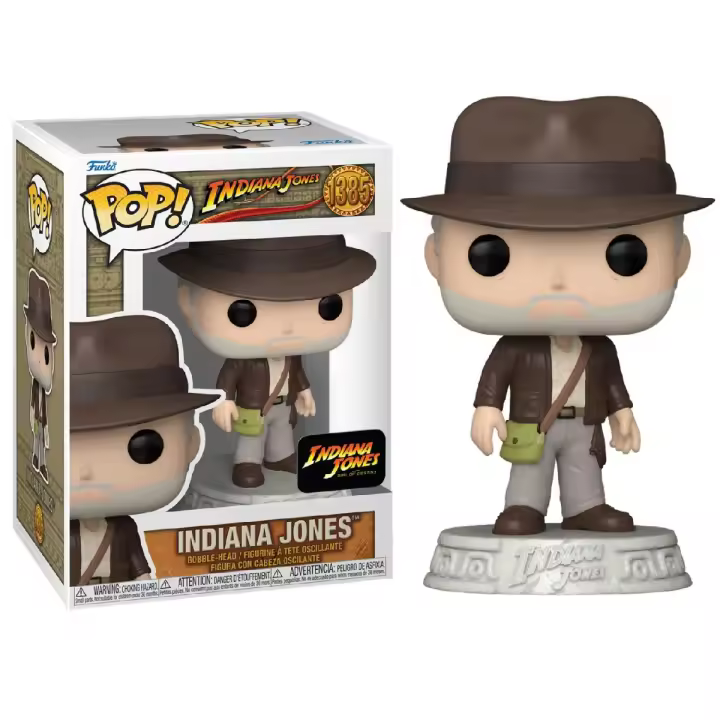 Funko Pop!  Indiana Jones and the Dial of Destiny – Indiana Jones, 63986, Nº1385 - 1