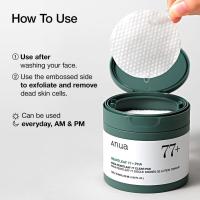 Anua Heartleaf 77% Clear Pad – Almohadillas Tonificantes y Exfoliantes con Extracto de Hoja de Corazón – 70 Unidades - details 0