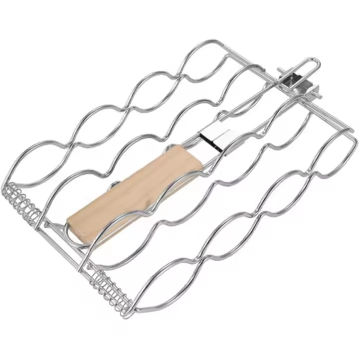 Herramienta de barbacoa portátil para asar maíz y filetes, adecuada para acampar y eventos al aire libre - 1