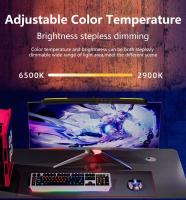 Lámpara De Pared LED Para Monitor Curvo RGB Iluminación Atmosférica Para Decoración De Habitación De Juego Soporte Sin Escala Para Iluminación De Escritorio - details 4