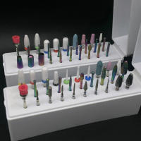 Kit De 30 Piezas En Brocas Para Uñas Con Diamante Cerámico Y Carburo Eliminador De Cutícula Para Manicura Y Pedicura En Casa Y Salón De Belleza Herramientas De Acrílico Gel - details 5