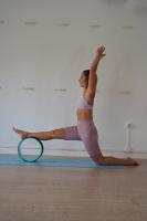 Naturyoga l Rueda o Aro de Yoga l Resistente l Versátil l Color Negro y Turquesa - details 2