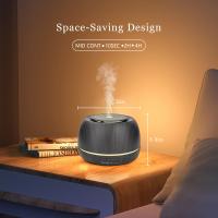 Difusor de Aceites Esenciales 300ML Difusor de Aromaterapia Niebla Silenciosa 5-en-1 Humidificadores 7 Luces LED de Color para Hogar Oficina Dormitorio - details 0