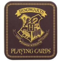 Baraja de Cartas Paladone Harry Potter Juego de Naipes Premium Caja Metálica Escudo Hogwarts - details 0