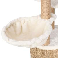 vidaXL Árbol para gatos con poste rascador 126 cm hierba marina - details 6